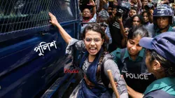 প্রিজন ভ্যানের সামনে বুক চিতিয়ে দাঁড়ানো নুসরাতের গল্প
