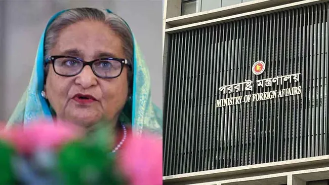 ভারতে বসে ফের বক্তব্য ‘দণ্ডপ্রাপ্ত’ হাসিনার, বাংলাদেশের ক্ষোভ