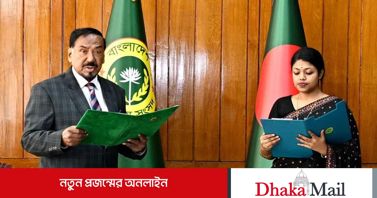 শপথ নিলেন এনসিপির নুসরাত